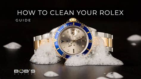 how to clean rolex bracelet